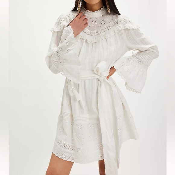 WHIMSY GARDEN LACE TUNIC DRESS Spell NWT Size XS - Picture 3 of 8